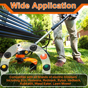 KAKO 130 trimmer line loading easily into your trimmer