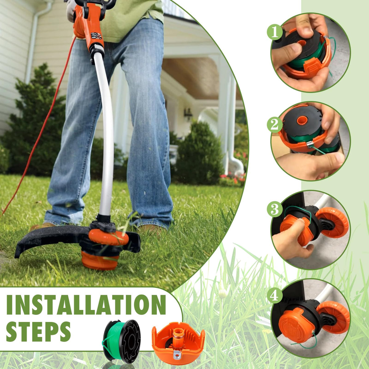 KAKO packaging image highlights replacement convenience.