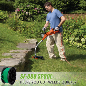 KAKO GH3000 spool in action delivering smooth trimming.