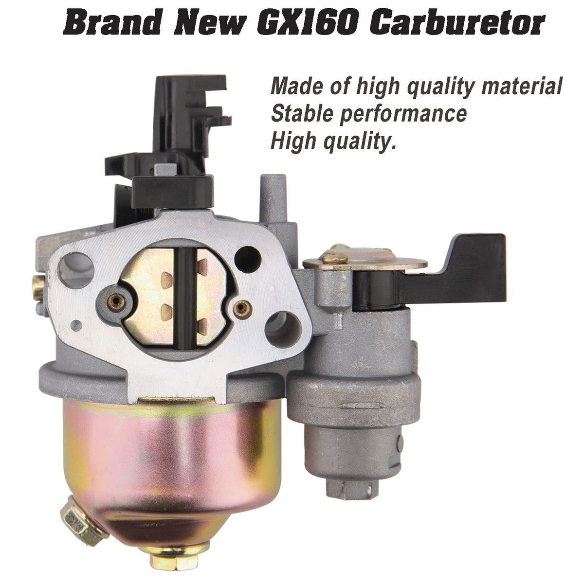 KAKO GX160 carburetor installation guides straightforward fit for water pumps and mowers.