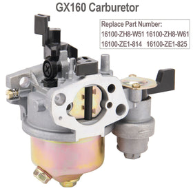 KAKO GX160 parts pack includes gaskets, fuel line, and spark plug for easy maintenance.