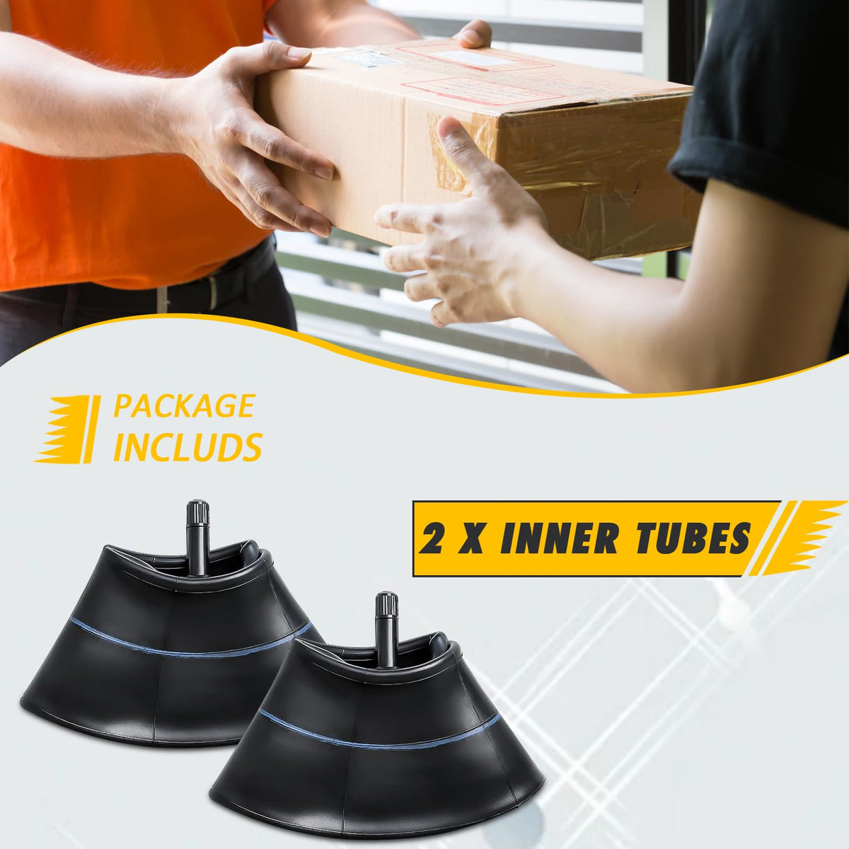 KAKO inner tube comes with 30-day satisfaction guarantee card.