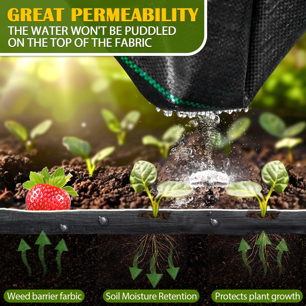 KAKO UV-resistant design withstands sun exposure for long-lasting use.