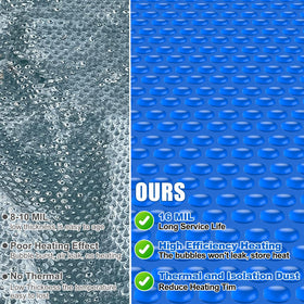 Kakolvan bubble cover folds for easy storage.