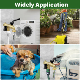 KAKSEY sealing-tape and rings included help prevent leaks.