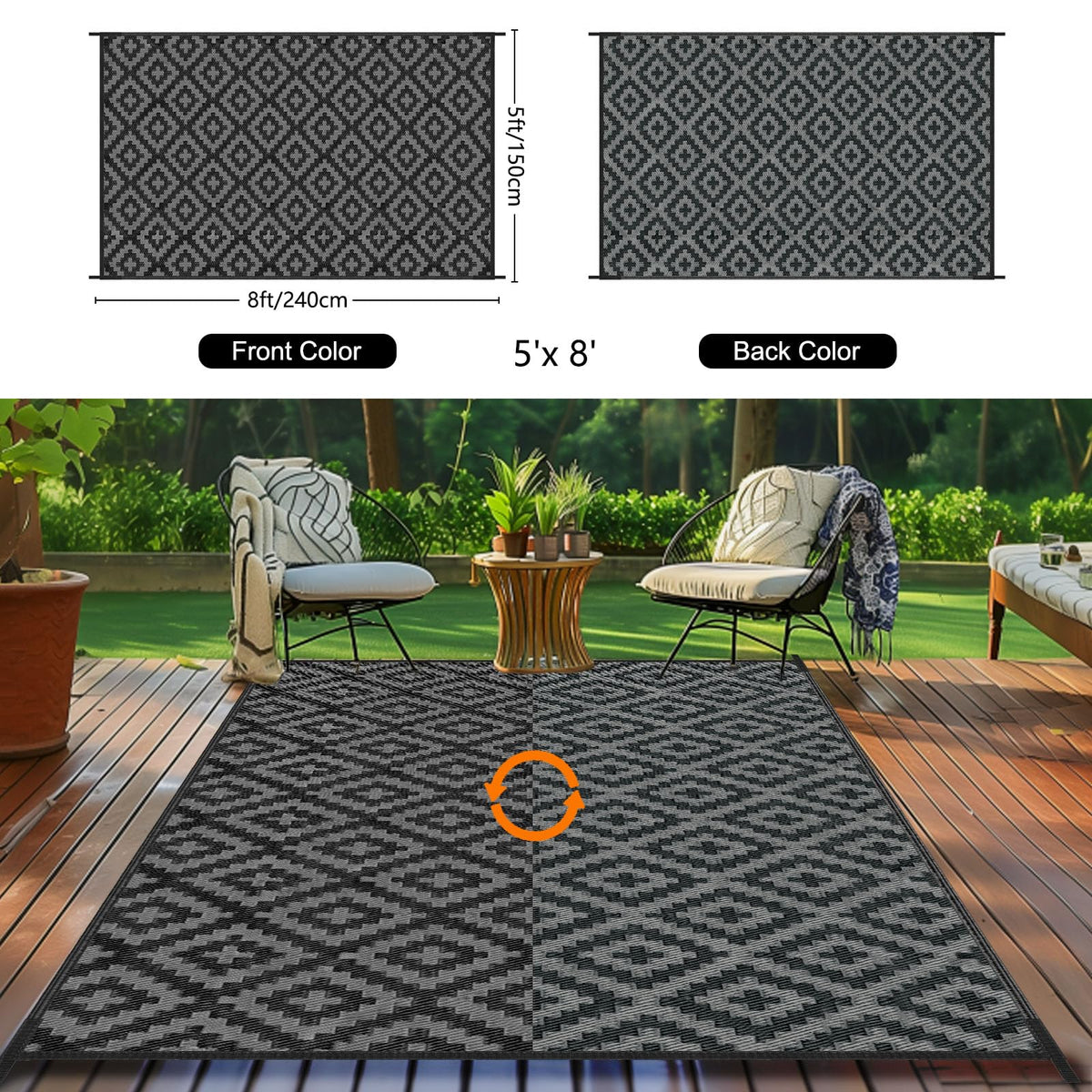 Kalafun breathable open-weave design aids fast drying after rain.