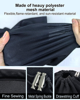 Kalakuku chipper bag durable-polyester-nylon mesh for rugged outdoor tasks.