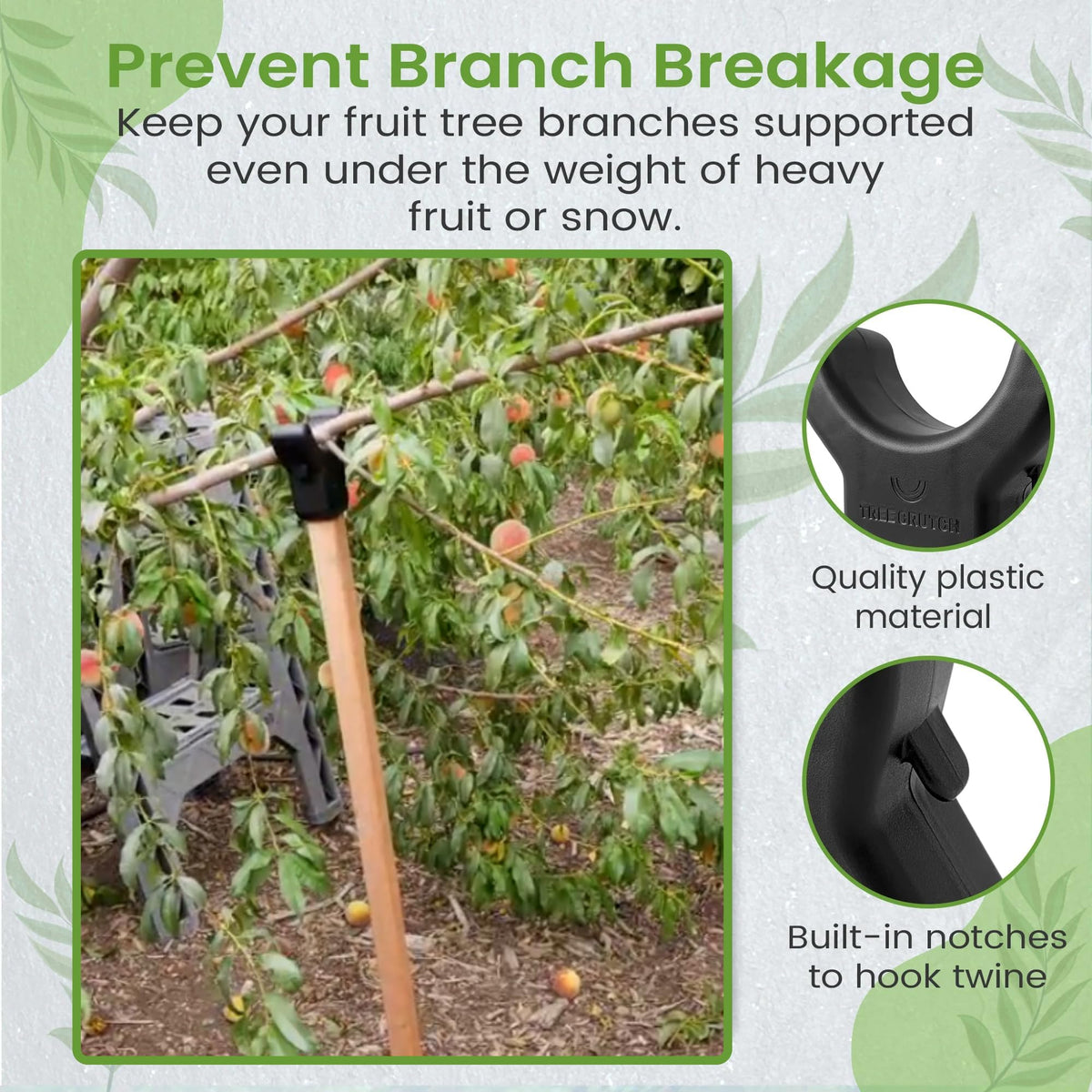 Kalinar durable reusable plastic crutch withstands weather for long-lasting use