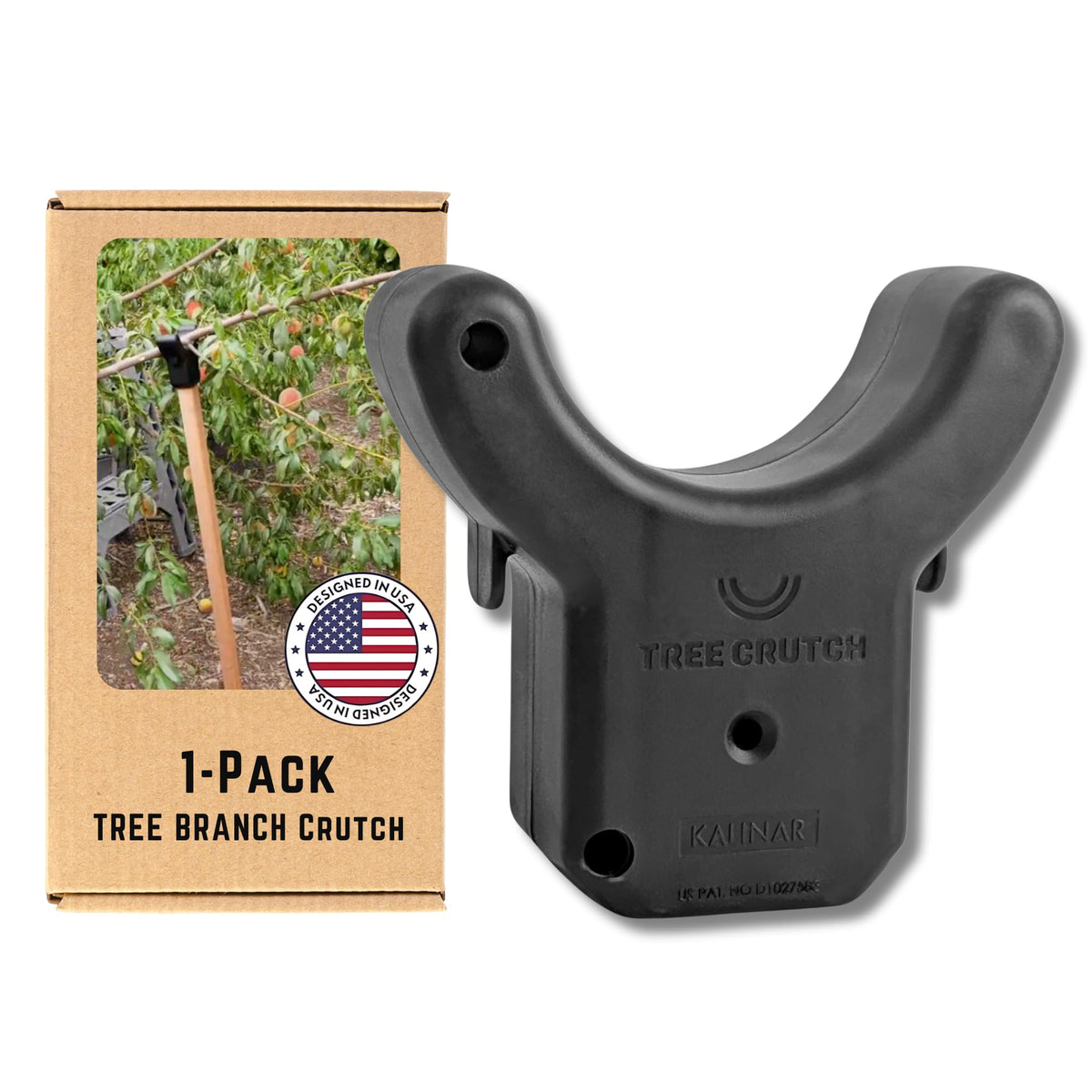 Kalinar Tree Crutch branch support stabilizes heavy limbs to prevent breakage.