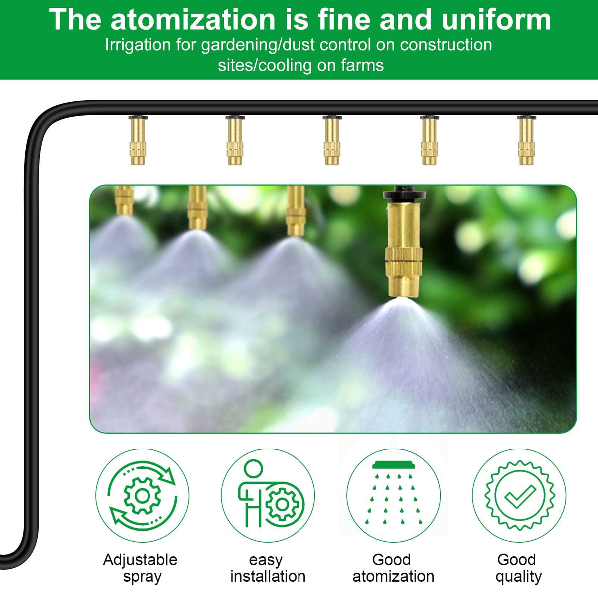 Kalolary 30-piece pack provides multiple replacements for varied watering tasks