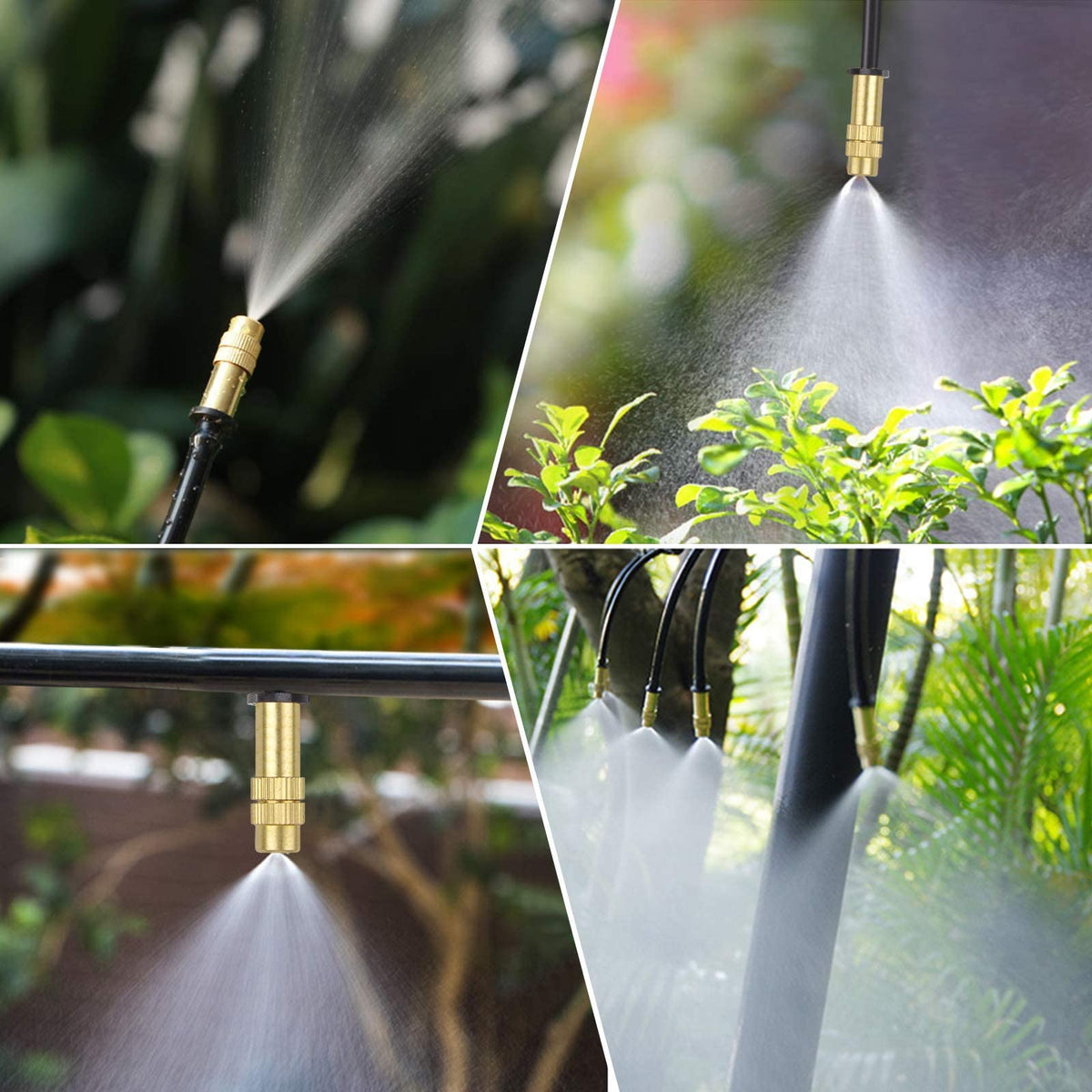 Kalolary garden irrigation solution ensures even spray across lawn and beds