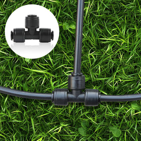 Kalolary multisize drip irrigation fittings for flexible watering layouts