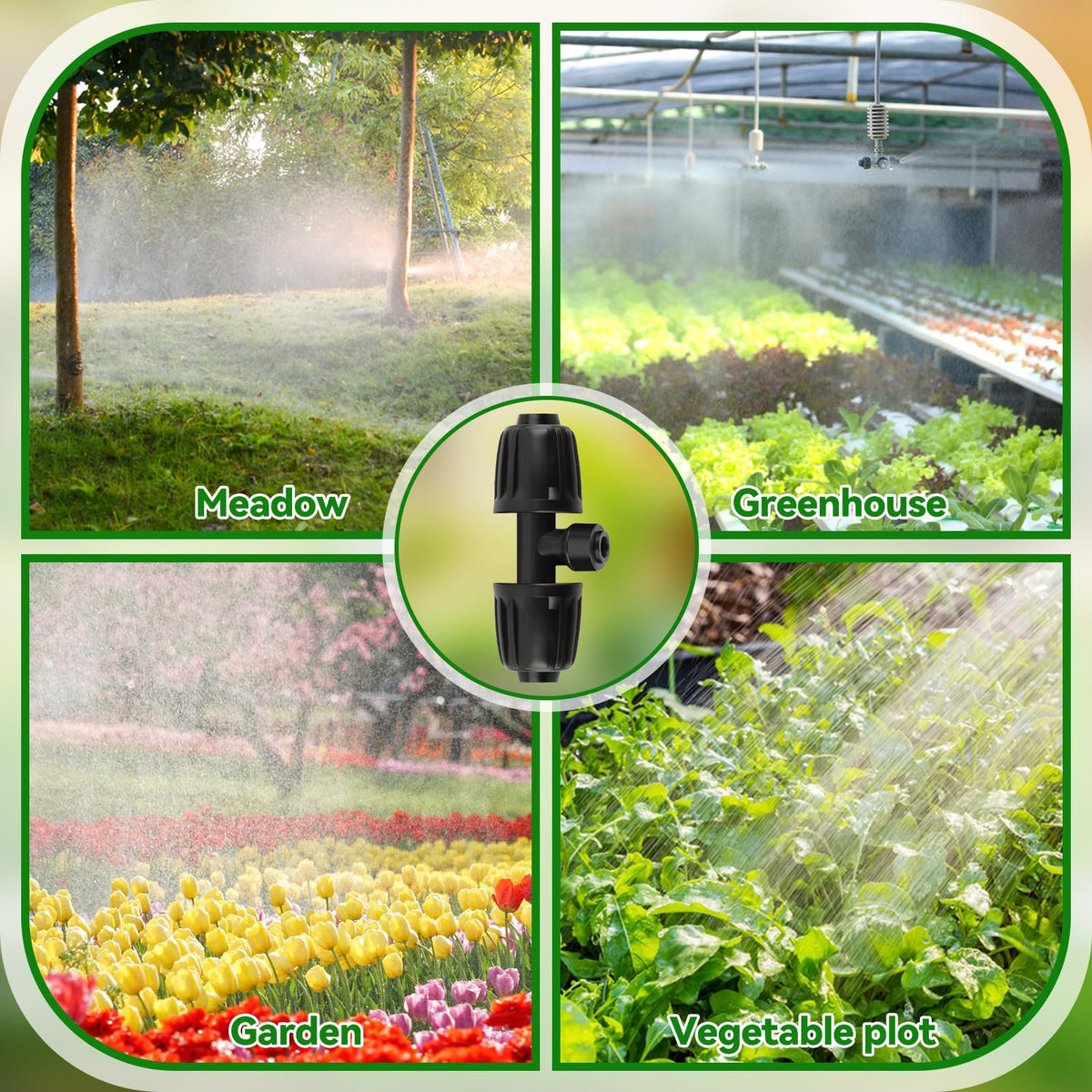 Kalolary compact kit supports flexible irrigation configurations for varied layouts.
