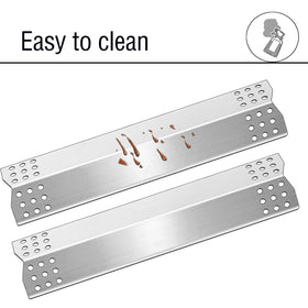 Kalomo durable heat plates provide long-lasting protection for grill burners.