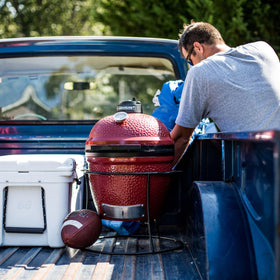 Kamado Joe Joe Jr cover fits Joe Jr precisely for secure protection