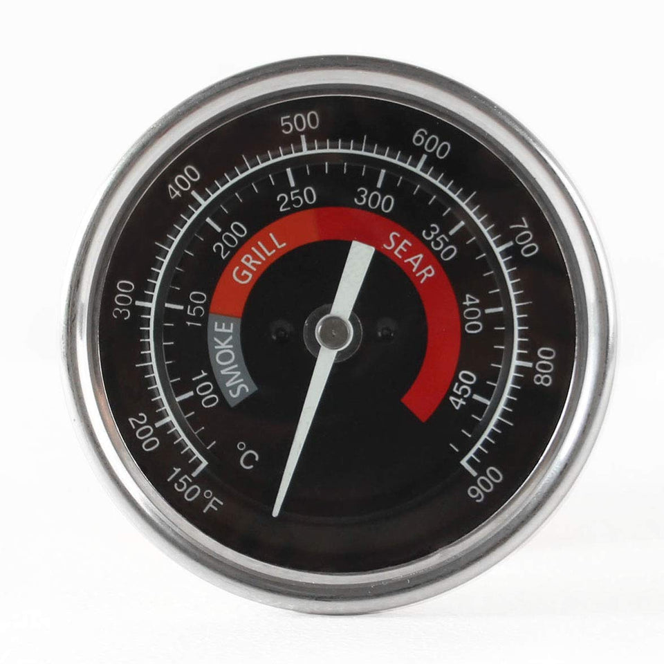 KAMaster BBQ gauge with large face for easy reading while grilling.