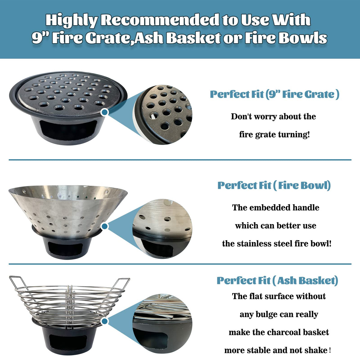 KAMaster carbon steel ash pot high-temperature resistance and durability.