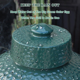 KAMaster chimney cap aids precise temperature control during cooking.