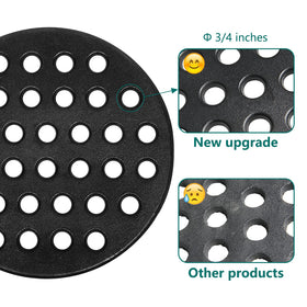 Kamaster high-heat grate assembly improves airflow and flame reach.
