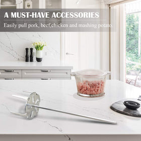 KAMaster Pork Puller Attachment dishwasher-safe design for simple cleanup