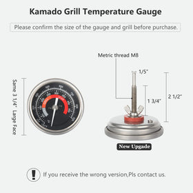 KAMaster stainless steel probe for quick, accurate temperature checks.