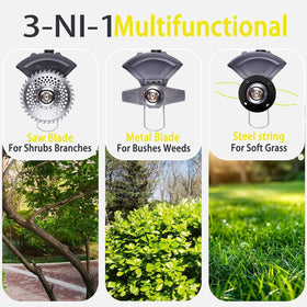 KAMIERTE Electric Weed Wacker fast charger enabling quick reuse