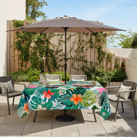 Kamoor versatile tablecloth ideal for patio, garden, picnics, and parties.