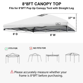 KAMPKEEPER canopy top featuring an air vent for improved airflow
