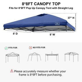 KAMPKEEPER canopy top with air vent improves airflow for outdoor shade