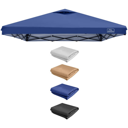 KAMPKEEPER replacement canopy top navy 8x8 ft with UV protection and quick attachment