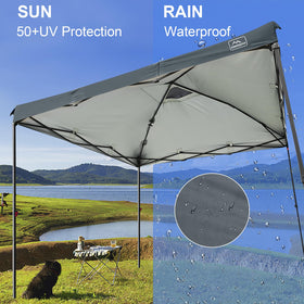 KAMPKEEPER replacement top dark grey color for outdoor use