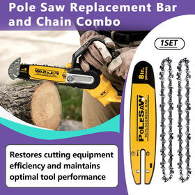 Kamrexi 8-inch chain for Dewalt DWZCSB8 enhancing cutting efficiency