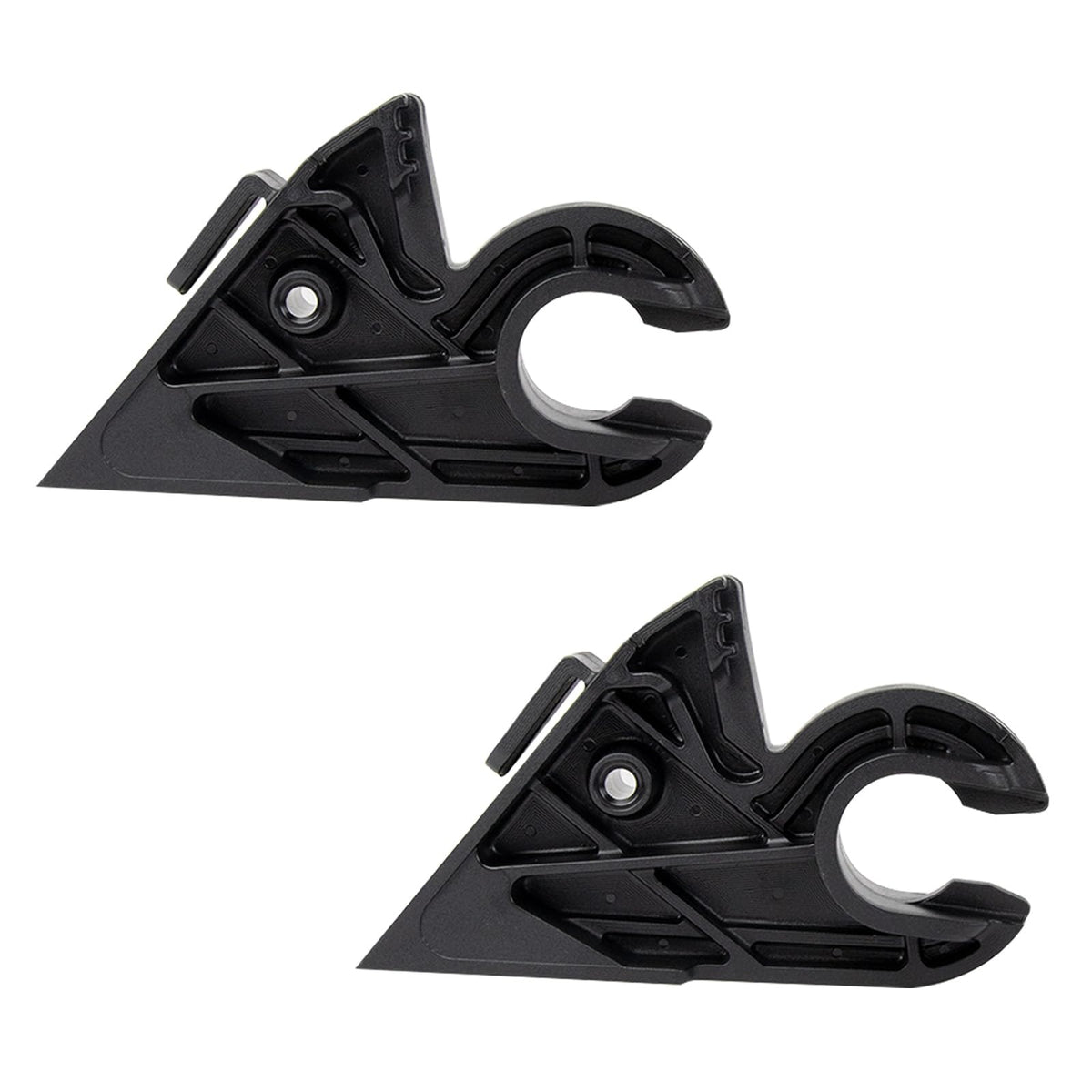 Kamrexi hood pivot bracket 731-10069D front view—durable replacement for Cub Cadet
