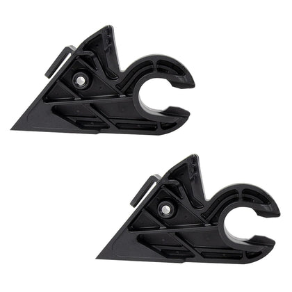 Kamrexi hood pivot bracket 731-10069D front view—durable replacement for Cub Cadet