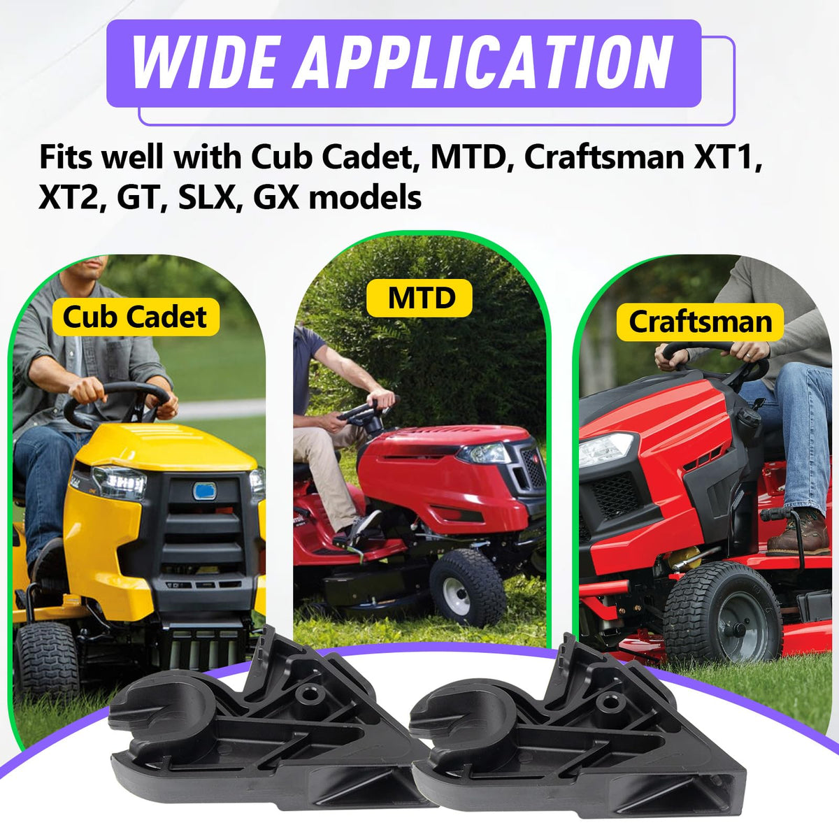 Kamrexi 731-10069D compatibility chart highlight—fits Cub Cadet and Craftsman