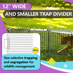Kamrexi stainless steel pet divider clip enables quick, tool-free setup.