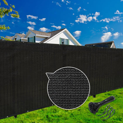 KANAGAWA privacy screen fence assembly for quick setup and instant backyard privacy