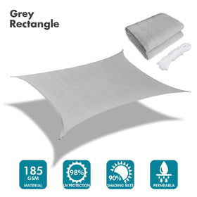 KANAGAWA shade sail edges curved design improves tension and prevents sagging under sun.