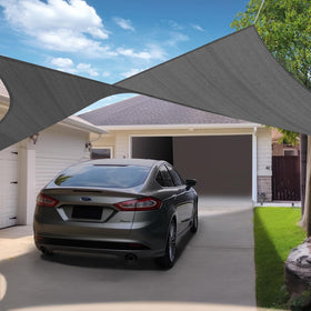 KANAGAWA sun shade sail curved 20x26 custom size option.
