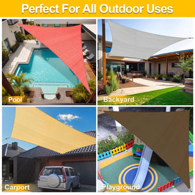 KANAGAWA rectangle shade for patios, gardens, and driveways
