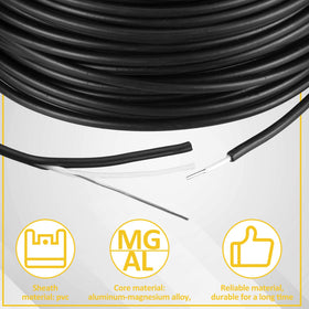 Kanayu double-insulated wire reduces voltage loss over distance.