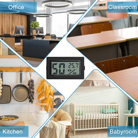 Kanayu mini thermometer reads Fahrenheit for quick daily readings.