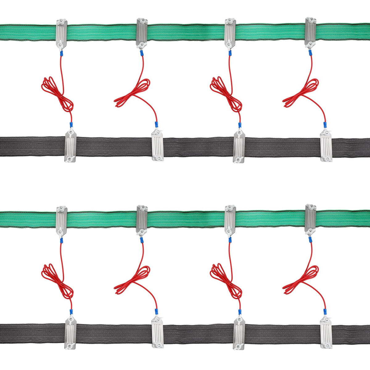 Kanayu polytape compatibility connector demonstrating versatile fit for various fences