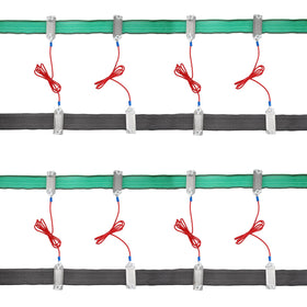 Kanayu polytape compatibility connector demonstrating versatile fit for various fences