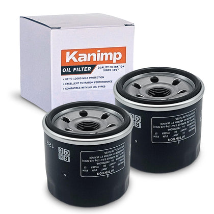 Kanimp oil filter front view for Toro Timecutter compatibility improves engine cleanliness