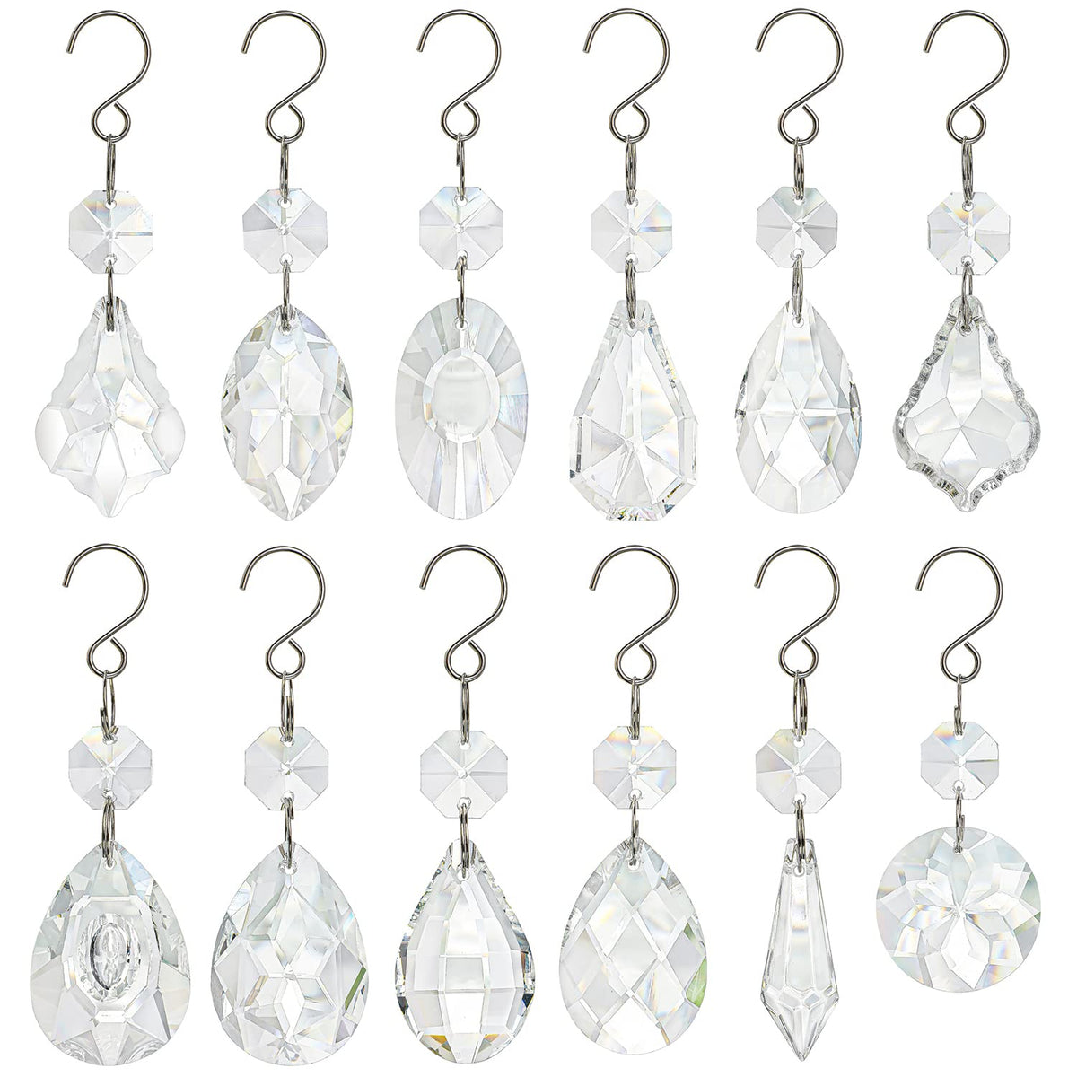 Kanpura feng shui crystal prisms invite harmony and elegant light