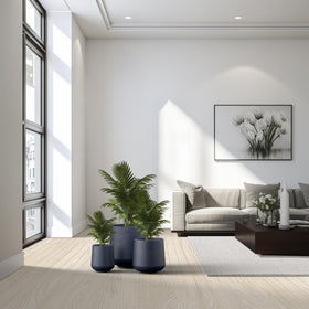Kante concrete-fiberglass blend texture detail enhances weather resistance and weight advantage.