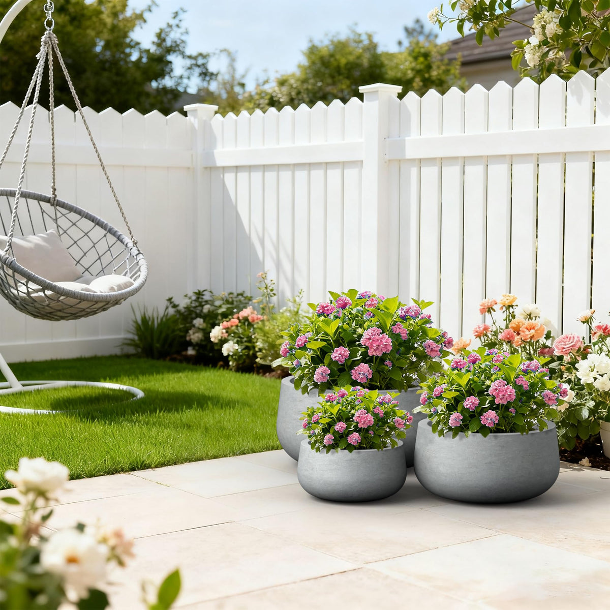 kante drainage hole rubber plug planter enables easy water control for indoor outdoor