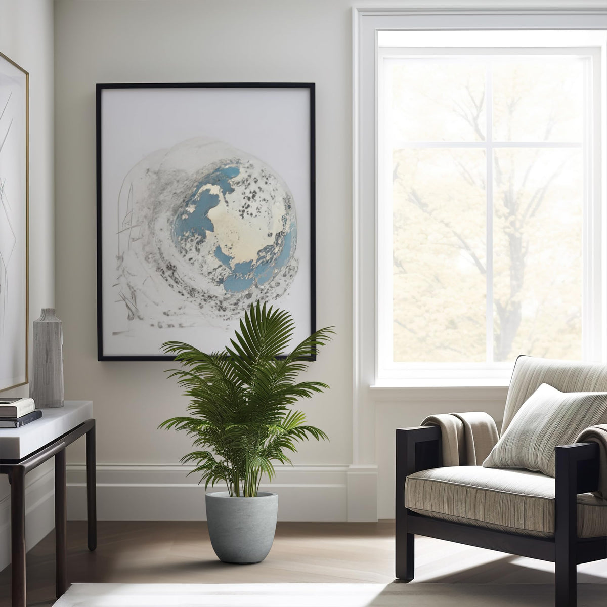 Kante indoor-outdoor plant pot in a modern, lightweight form.