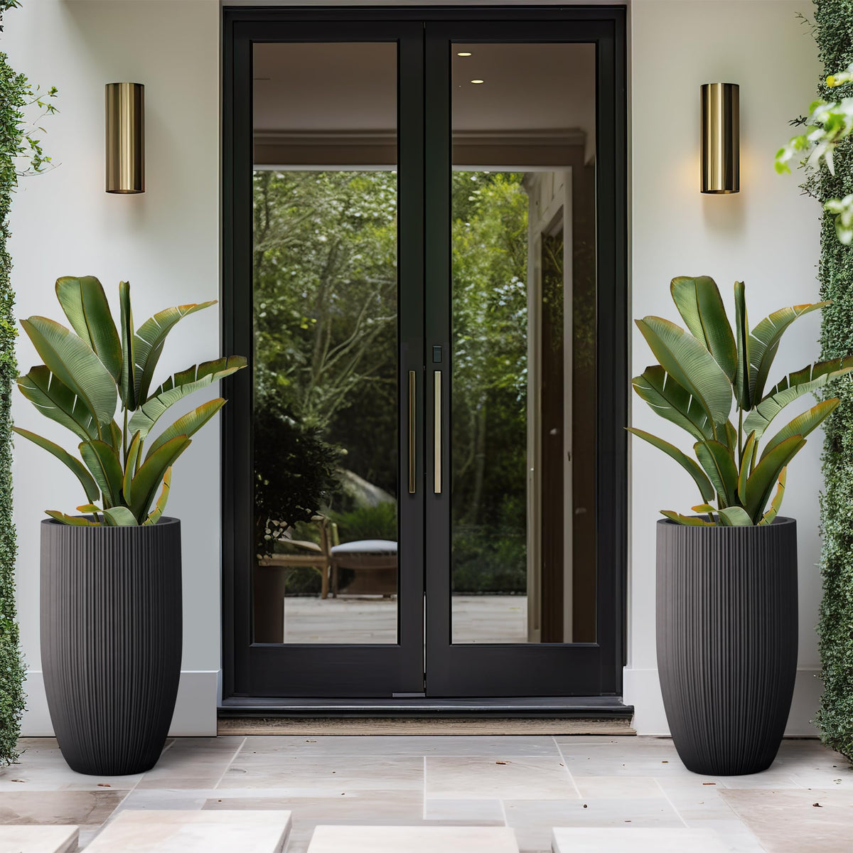 Kante modern planter ideal for succulents or greenery in any room.